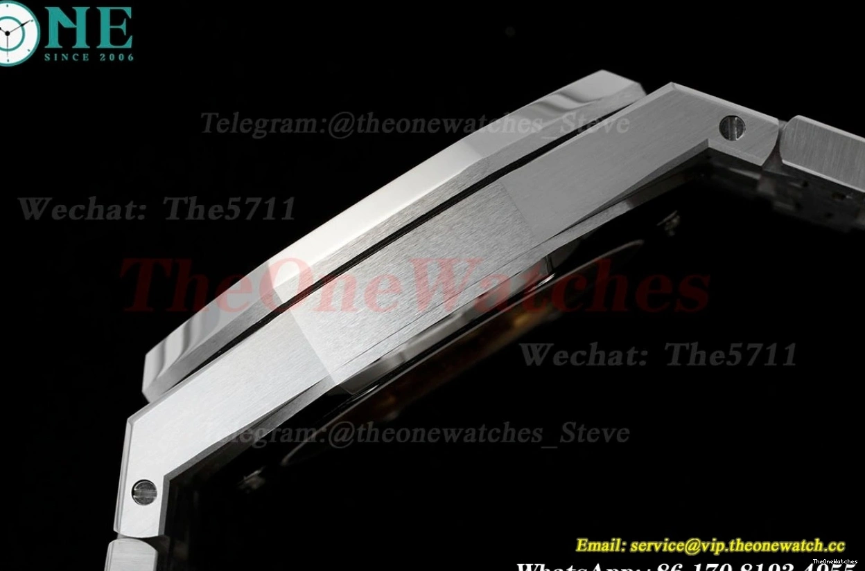 Royal IPF 37mm Super Dia Dial SS SS Clone SA3120 Oak White 15451 0122